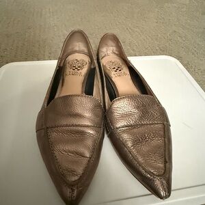 Vince Camuto Bronze Loafers 7